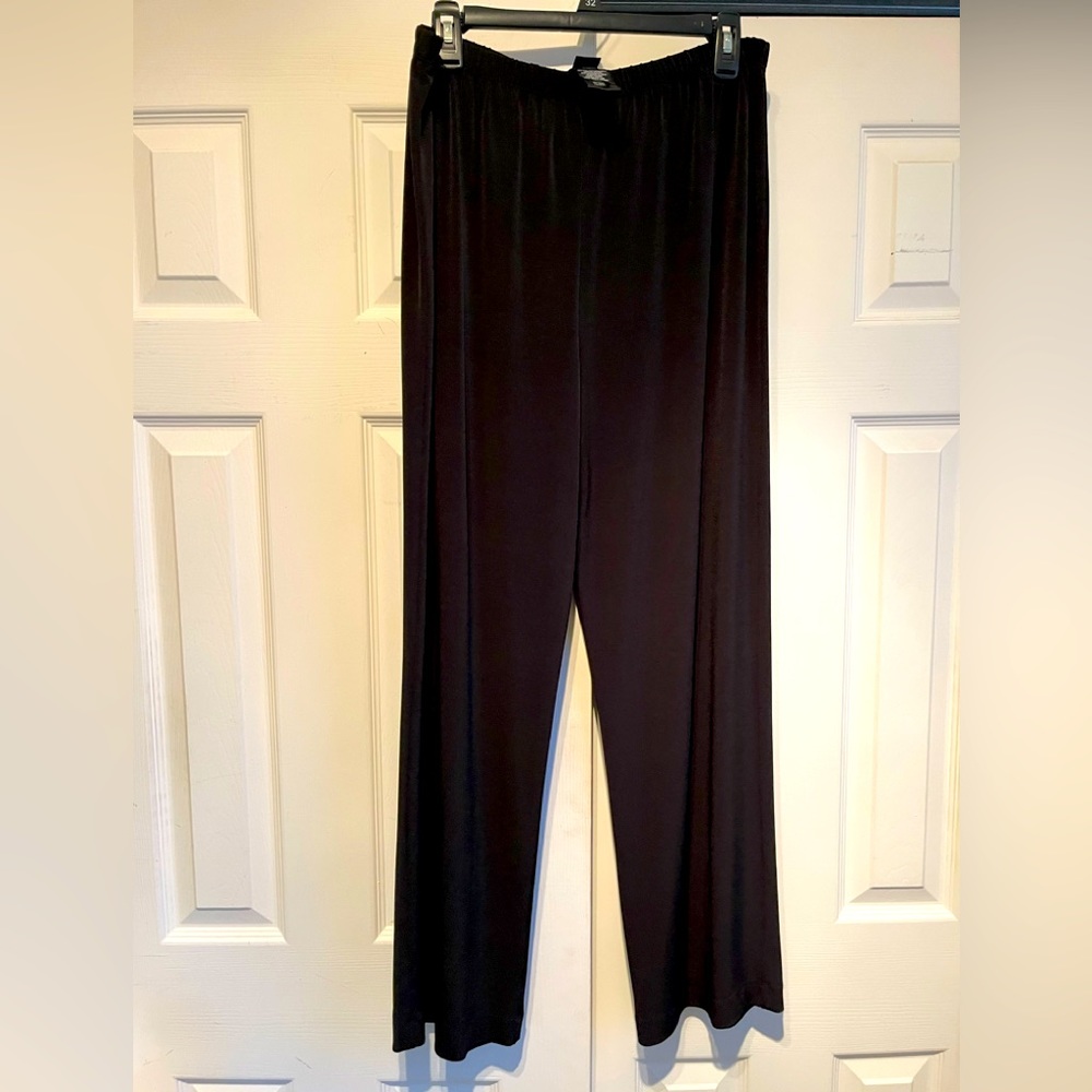 Long loose flowing black pants sz 14